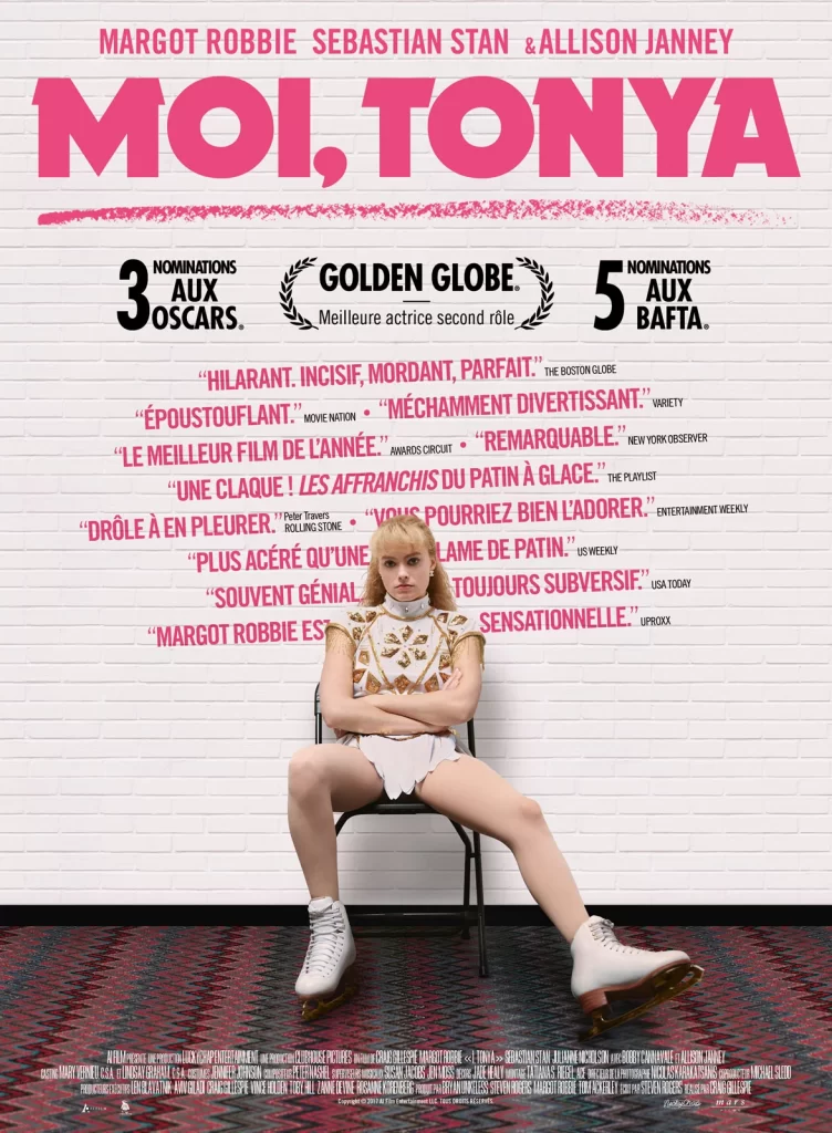 Moi, Tonya affiche film avec Margot Robbie