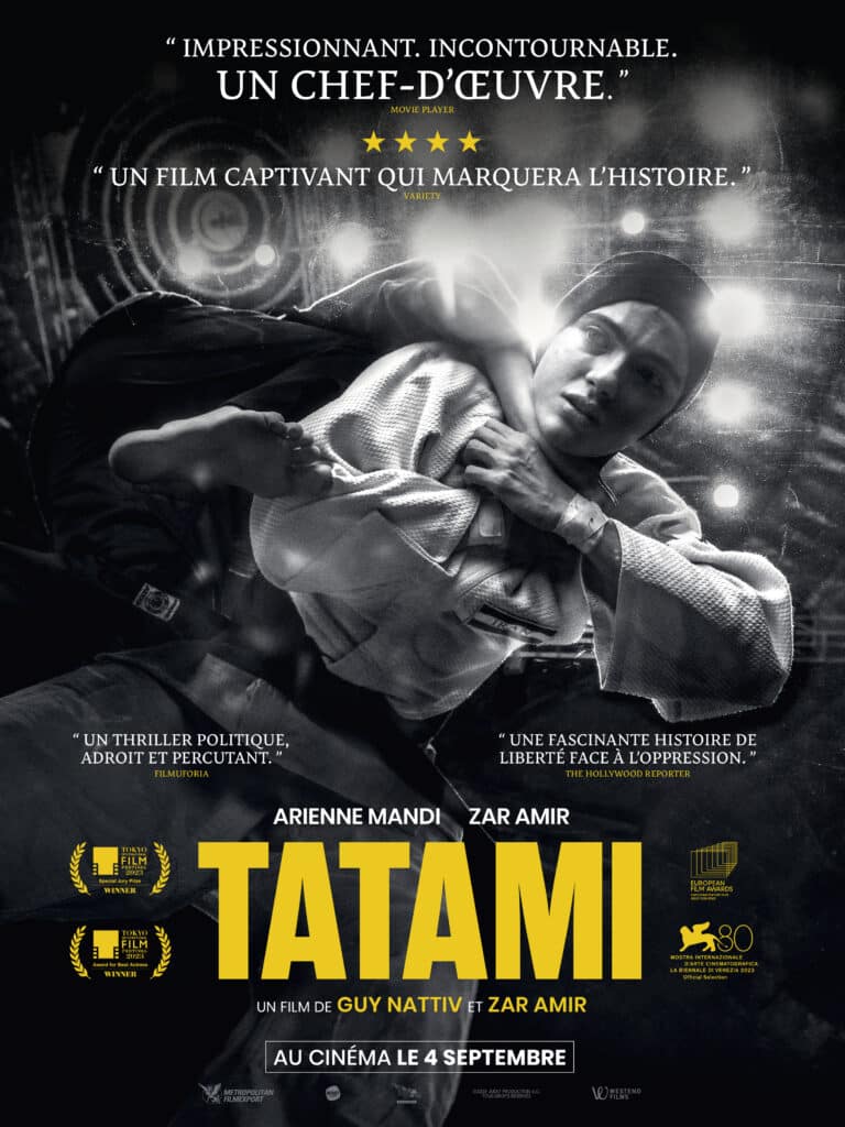 tatami affiche film féministe cinéma septembre 2024