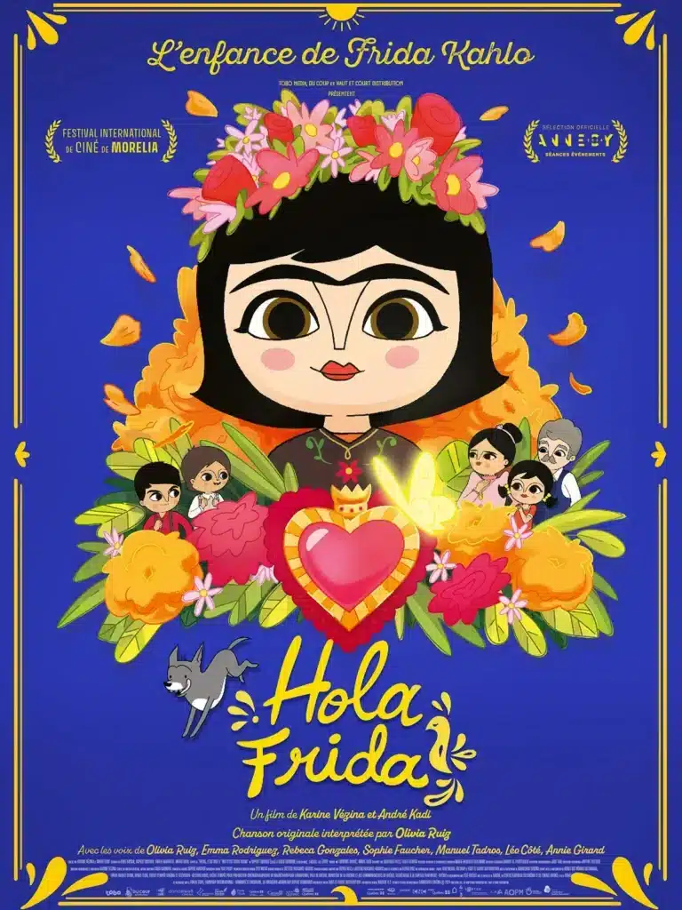 hola frida affiche film féministe au cinéma en février 2025