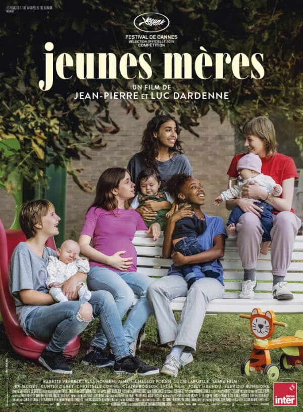 Jeunes Mères affiche film féministe au cinéma en mai 2025