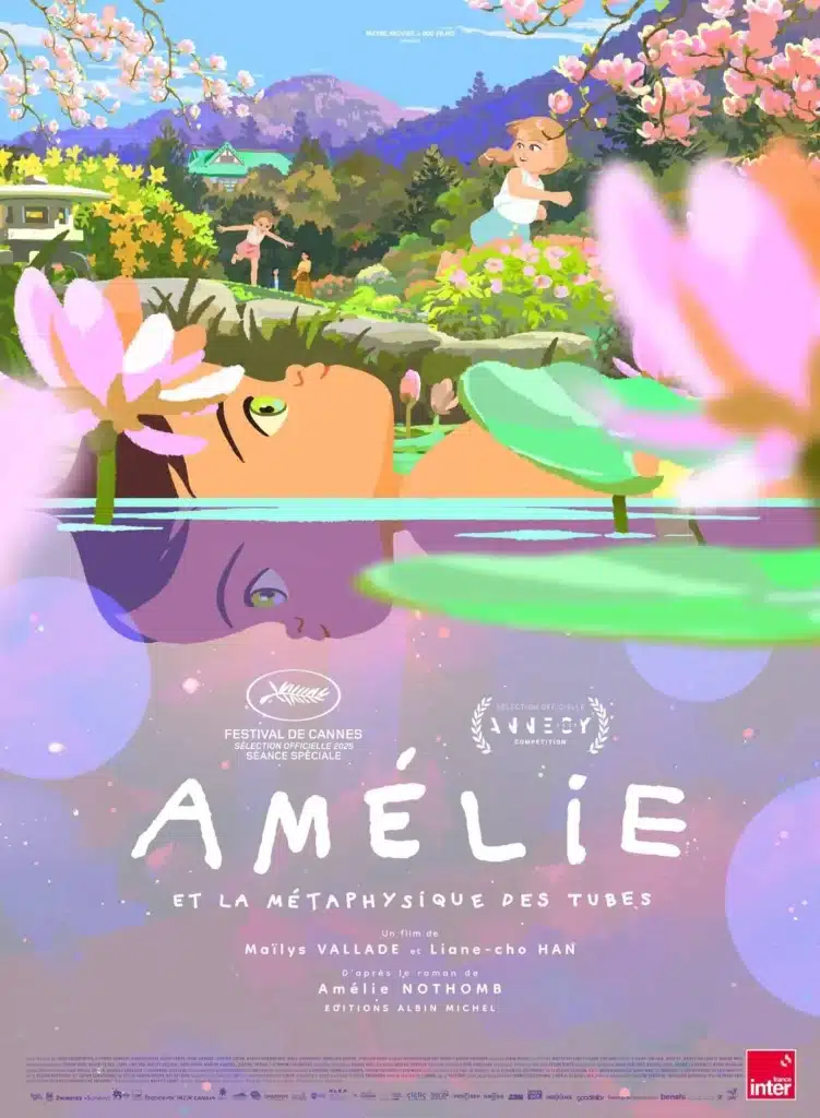 Amélie et la métaphysique des tubes affiche film feministe cinema juin 2025