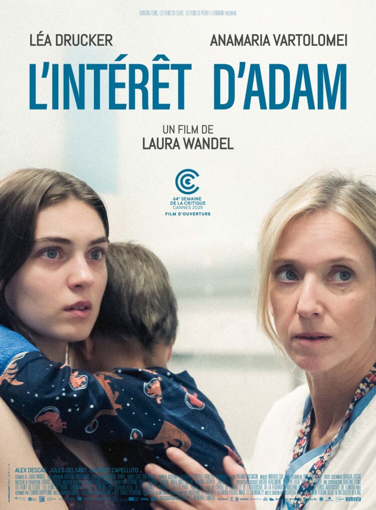 L’Intérêt d’Adam affiche film féministe au cinéma en septembre 2025
